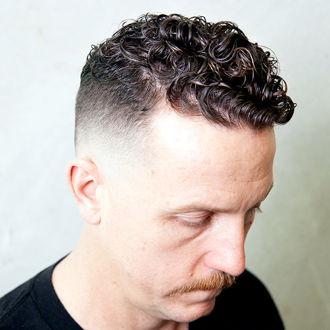 Featured Style: Defined Curls with Fade