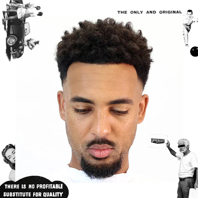 Featured Style: Tapered Afro with Enhanced Curls