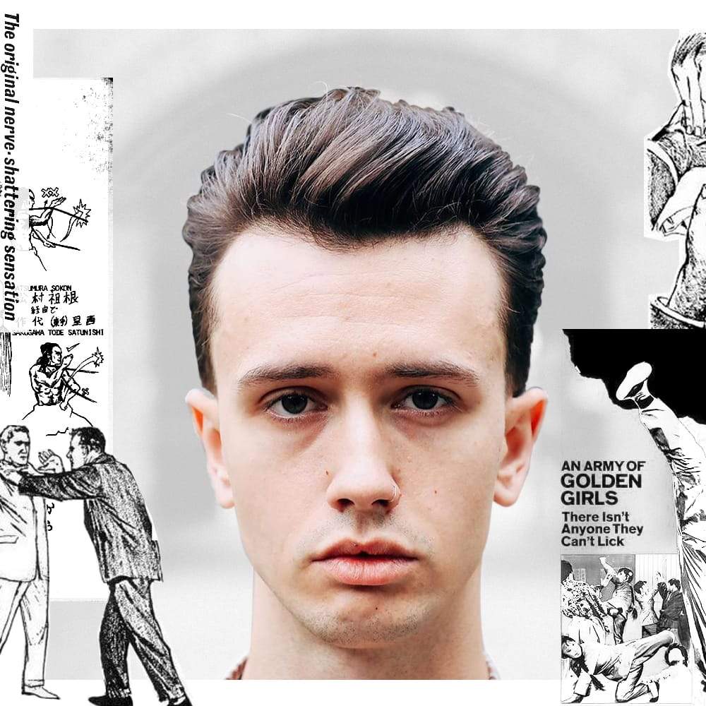 Man with Loose Throwback
