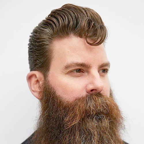 Featured Style: Long Trim Pompadour with Jelly Roll