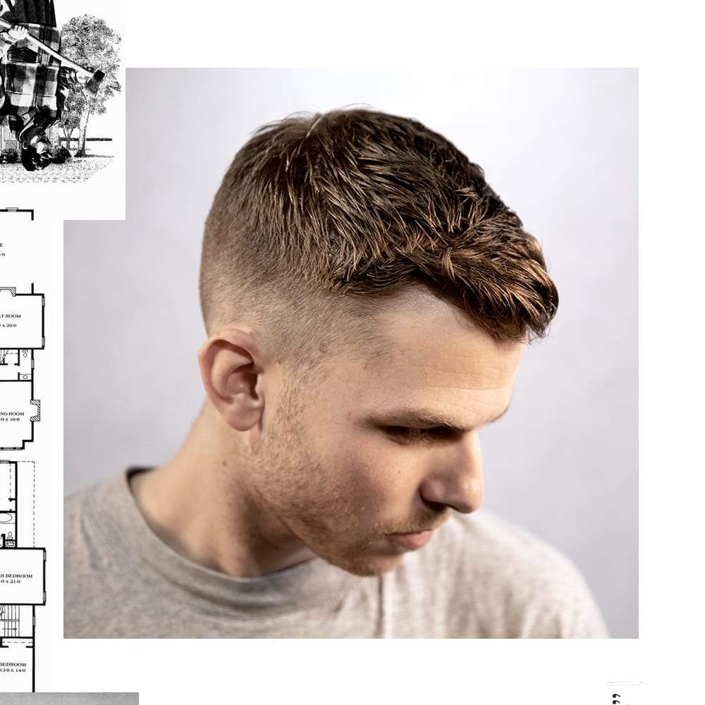 Man with Short Textured Quiff