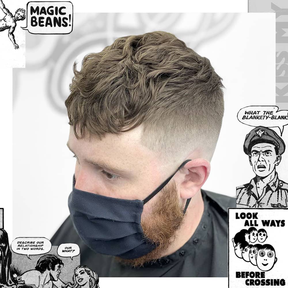 Featured Style: Textured Crop with Skin Fade